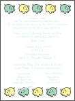 Baby Pigs Baby Shower Invitation