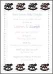 Rocking Horses 2 Baby Shower Invitation