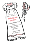 Christening Gown Baptism Invitation