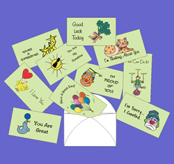 Green Lunch Box Cards