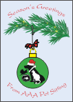 Logo Ornament Christmas Card