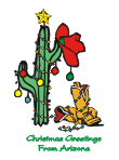 Southwest / Western / Cowboy / Texas / Arizona Christmas Card