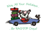 Convertible Santa Christmas Card