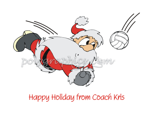 christmas volleyball clipart - photo #9