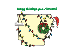 Arkansas Christmas Card