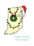 Indiana Christmas Card