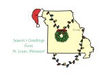 Missouri Christmas Card