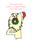 Mississippi Christmas Cards