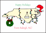 North Carolina Christmas Card