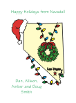 Nevada Christmas Card