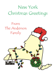 New York Christmas Card