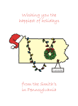 Pennsylvania Christmas Card