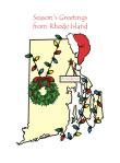 Rhode Island Christmas Card