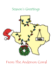 Texas Christmas Card