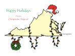 Virginia Christmas Card