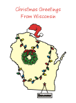 Wisconsin Christmas Card