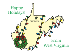 West Virginia Christmas Card