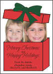 Present Photo Christmas Cards