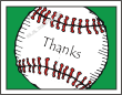 Big Baseball Note Cards