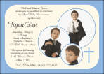 Blue Circle Photos, First Communion Invitation