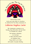 Breaking Bread First Communion Invitation