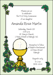 Irish Chalice Communion Invitation