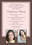 Pink Crosses Communion Invitation