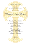Breaking Bread First Communion Invitation