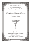 Caduceus Nursing Graduation Announcement