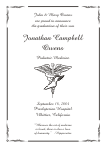 Caduceus Podiatry Graduation Announcement