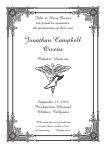 Caduceus Podiatry Graduation Announcement
