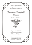 Caduceus Podiatry Symbol Graduation Announcement or Invitation