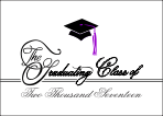 Graduation Class of 2012 Announcement - folded card
