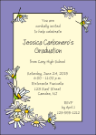 Daisies Graduation Invitatiion