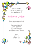 Graduation Flowers and Butterflies