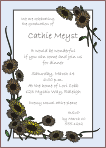 Sunflowers Graduation Invitation