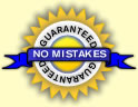 Poly Graphics guarantees no mistakes on our work