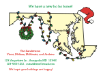 Maryland Holiday Moving Announcement