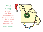 Missouri Holiday Moving Announcement