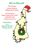 New Hampshire Holiday Moving Announcement