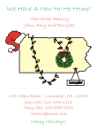 Pennsylvania Holiday Moving Announcement
