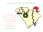 South Carolina Holiday Moving Announcement