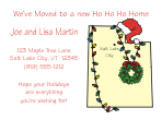 Utah Holiday Moving Announcement