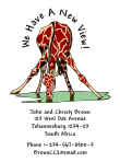Giraffe Moving Announcement
