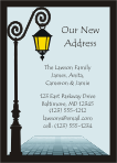 Lamp Post Moving Announcement