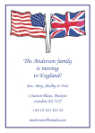 United States to Britain Moving Announcement