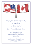 United States to Canada Moving Announcement