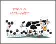 Cow in Daisies Note Cards