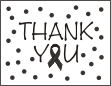 Black Awareness Thank You Card