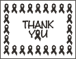 Black Awareness Thank You Card